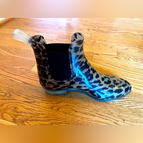 J. Crew Leopard Rain Boots - Picture 5 of 6